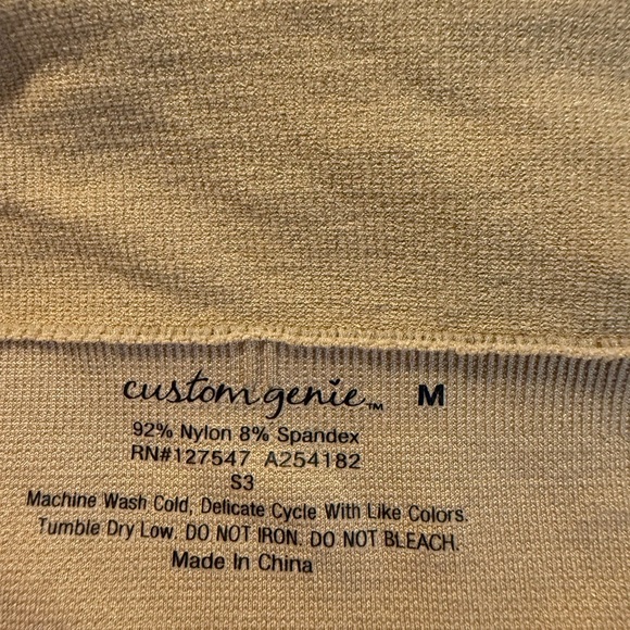 Tan Bandeau with Soft Stretchy Fabric - Picture 4 of 4